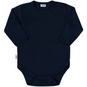 Kojenecké celorozepínací body New Baby Classic II tmavě modré | 50