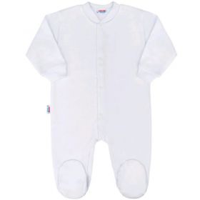 Kojenecký overal New Baby Classic bílý | 74 (6-9m), 80 (9-12m), 86 (12-18m)