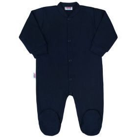 Kojenecký overal New Baby Classic II tmavě modrý | 80 (9-12m), 86 (12-18m)