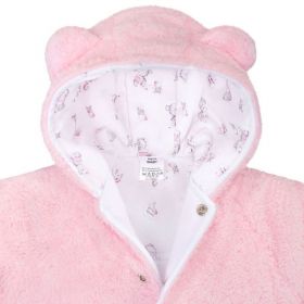 Zimní kabátek New Baby Nice Bear růžový