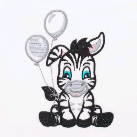 Kojenecké bavlněné polodupačky New Baby Zebra exclusive Bílá