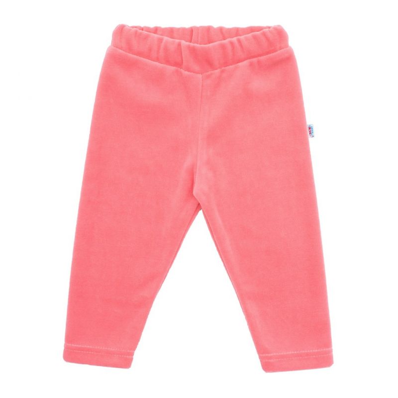 Kojenecké semiškové legíny New Baby For Girls Růžová
