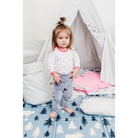 Kojenecké semiškové legíny New Baby Leggings Šedá