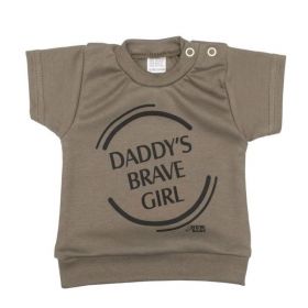 2-dílná kojenecká souprava New Baby Army girl Zelená