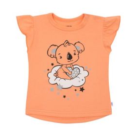 Dětské letní pyžamko New Baby Dream lososové Dle obrázku