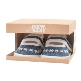 Kojenecké capáčky New Baby Jeans bílé 0-3 m