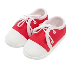 Kojenecké capáčky tenisky New Baby červené 0-3 m Červená | 116/122