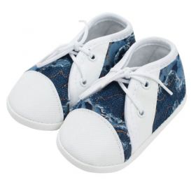 Kojenecké capáčky tenisky New Baby modré 0-3 m | 116/122