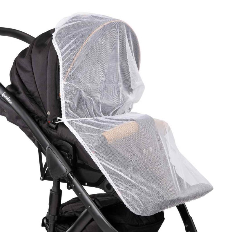 Moskytiéra na kočárek bílá CARETERO