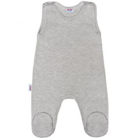 Kojenecké dupačky New Baby Classic II šedé Šedá