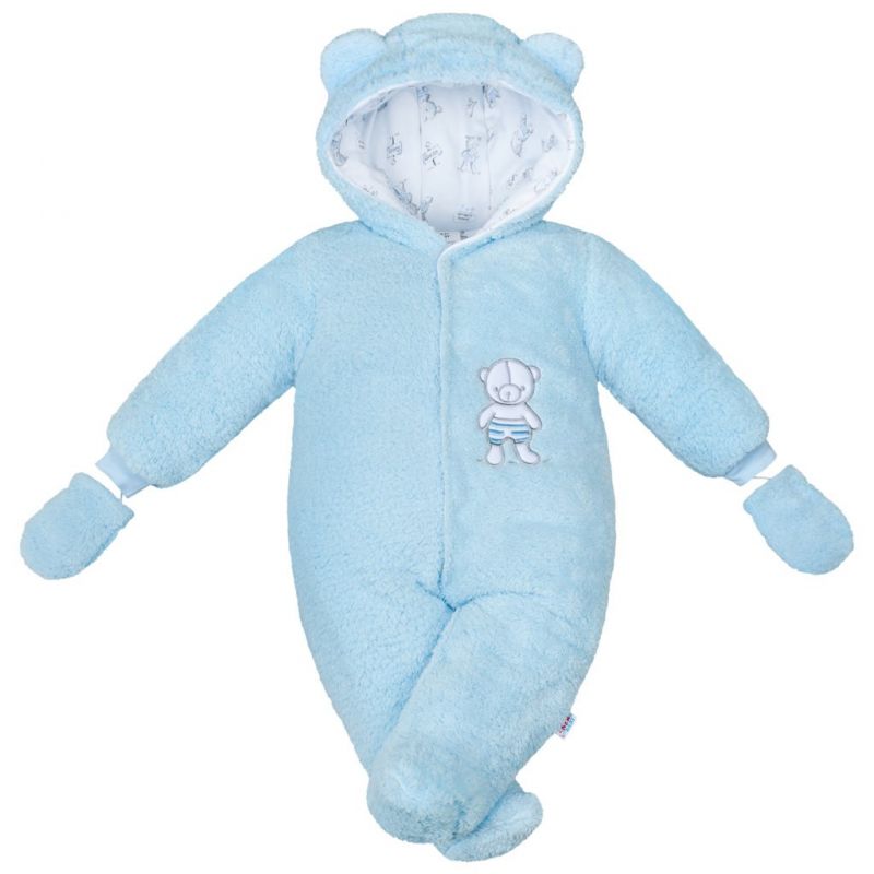 Zimní kombinézka New Baby Nice Bear modrá